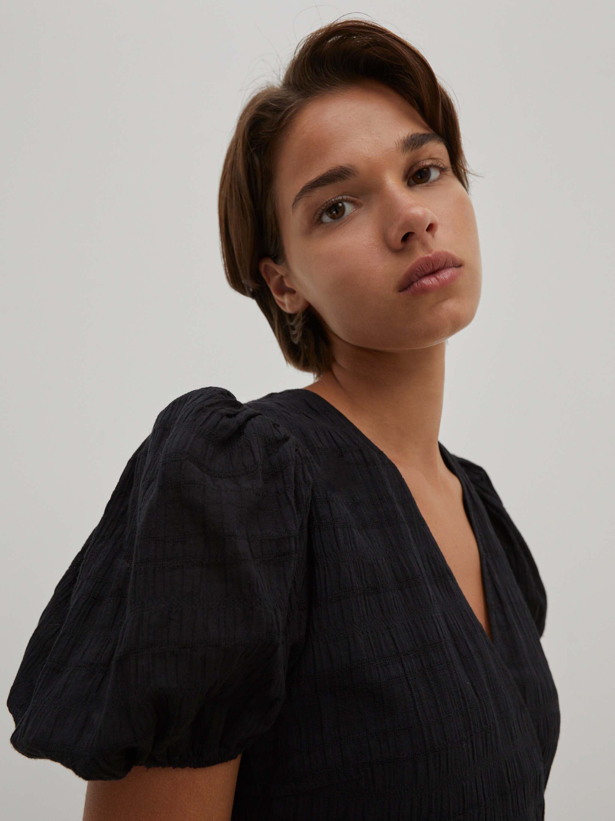 EDITED Producten Jurk 'Myra' Zwart