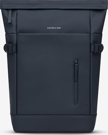 Kapten & Son Rucksack 'Helsinki' in Blau: Vorderseite