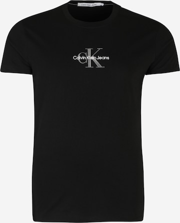 Calvin Klein Jeans Plus Shirt in Schwarz: predná strana