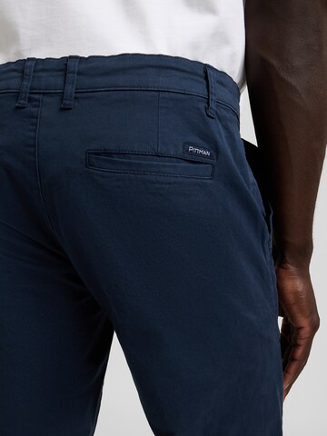Pittman Slimfit Chinohose 'Derrick' in Blau