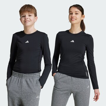 ADIDAS SPORTSWEAR Performance shirt in Black: front
