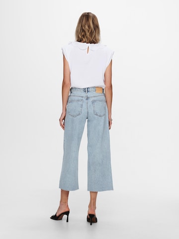 ONLY Wide Leg Jeans 'Sonny' i blå