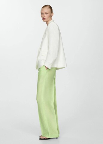 Loosefit Pantalon à pince 'Lime' MANGO en vert