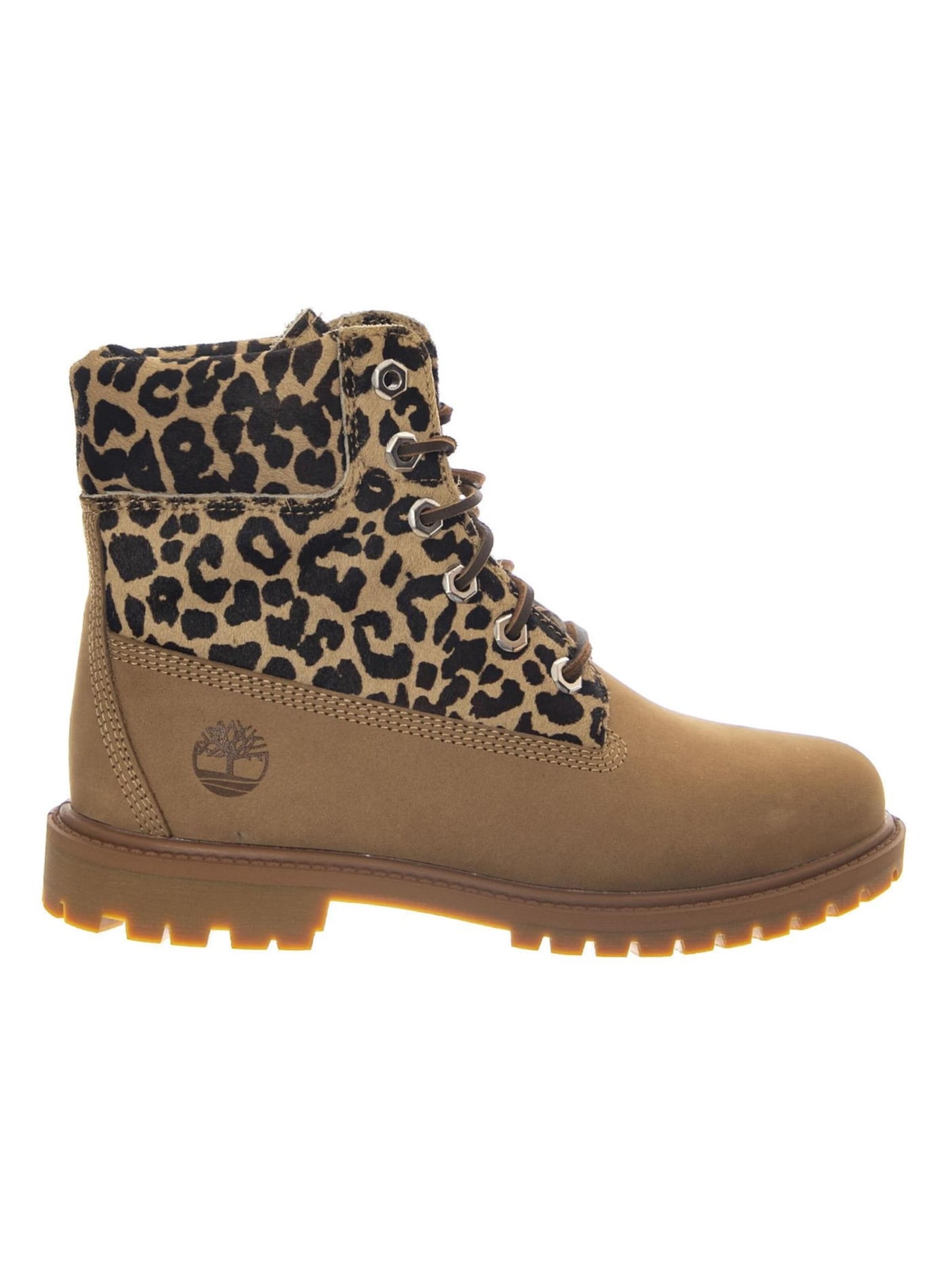 TIMBERLAND Støvler 'Premium 6 Inch Lace Up Boot -- Women's Multicolor' i sort: forside