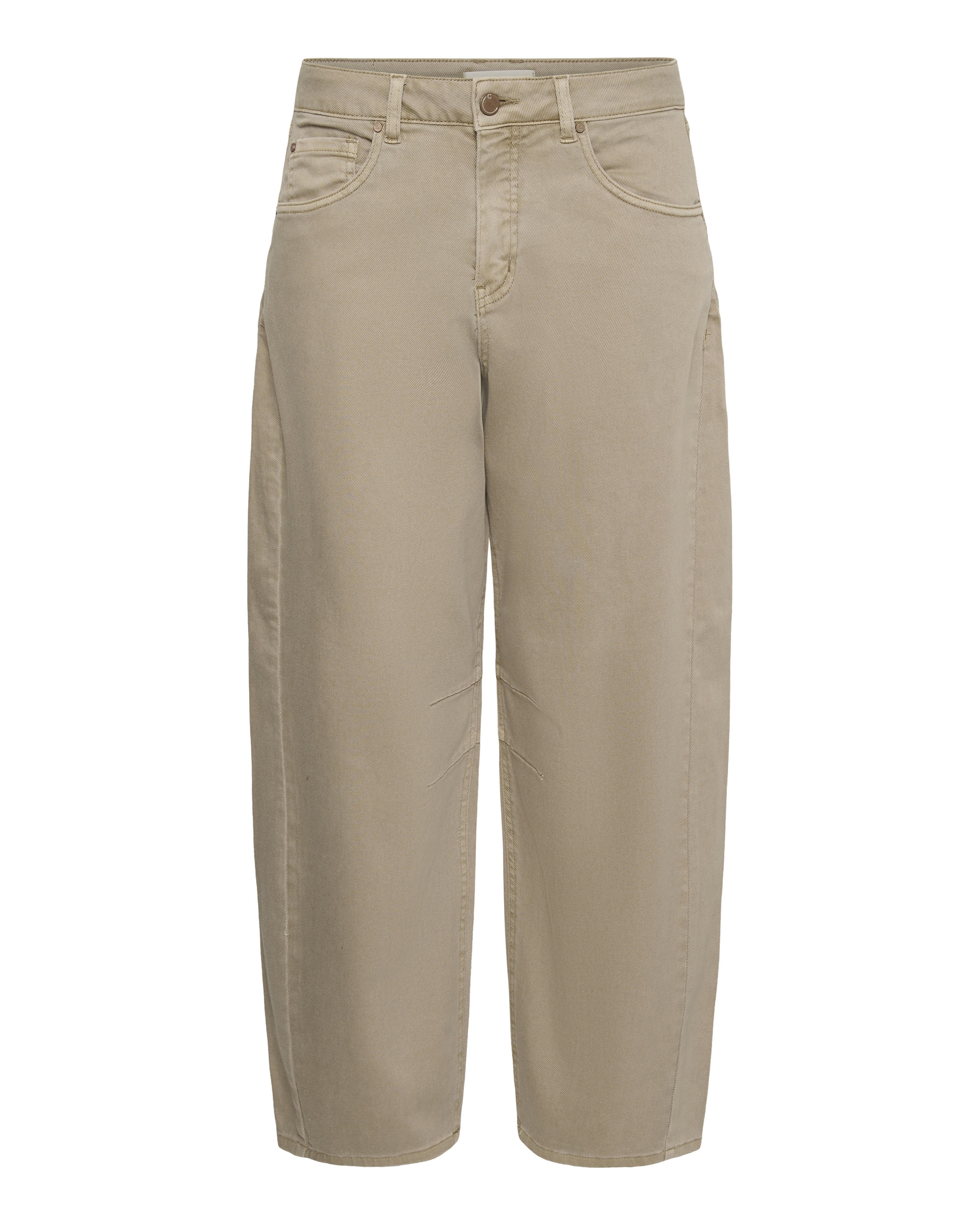 Cream Jean en 23 en marron, Vue avec produit