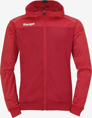 KEMPA Athletic Jacket in Red: front
