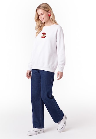 MYMO Sweatshirt in White