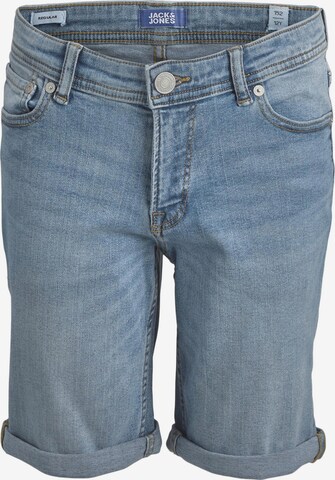 Jeans 'Rick' de la Jack & Jones Junior pe albastru: față