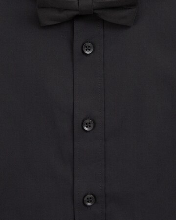 WE Fashion Regular fit Button up shirt in Black