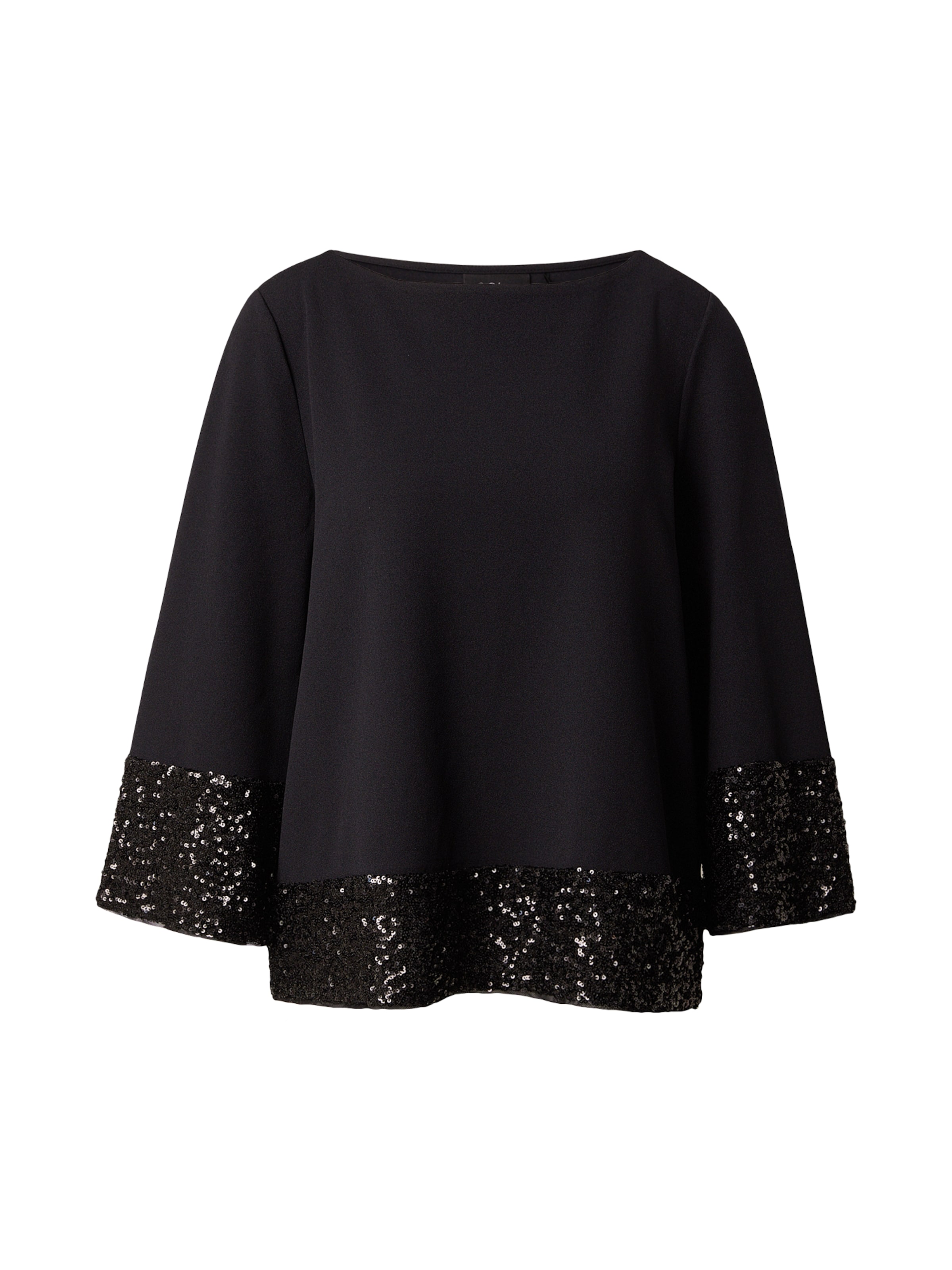 Camicia da donna di s.Oliver in nero: frontale