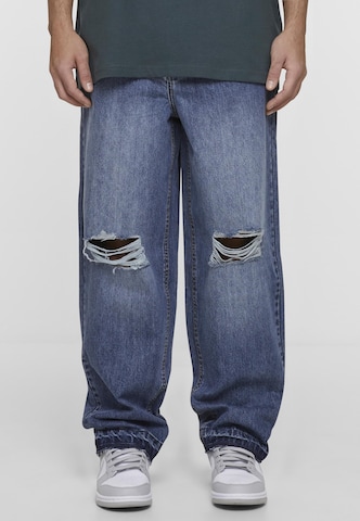 MJ Gonzales Loosefit Jeans in Blauw: voorkant