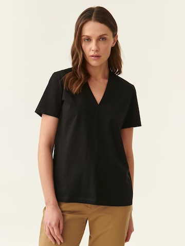 TATUUM - Blusa 'Parta' en negro: frente