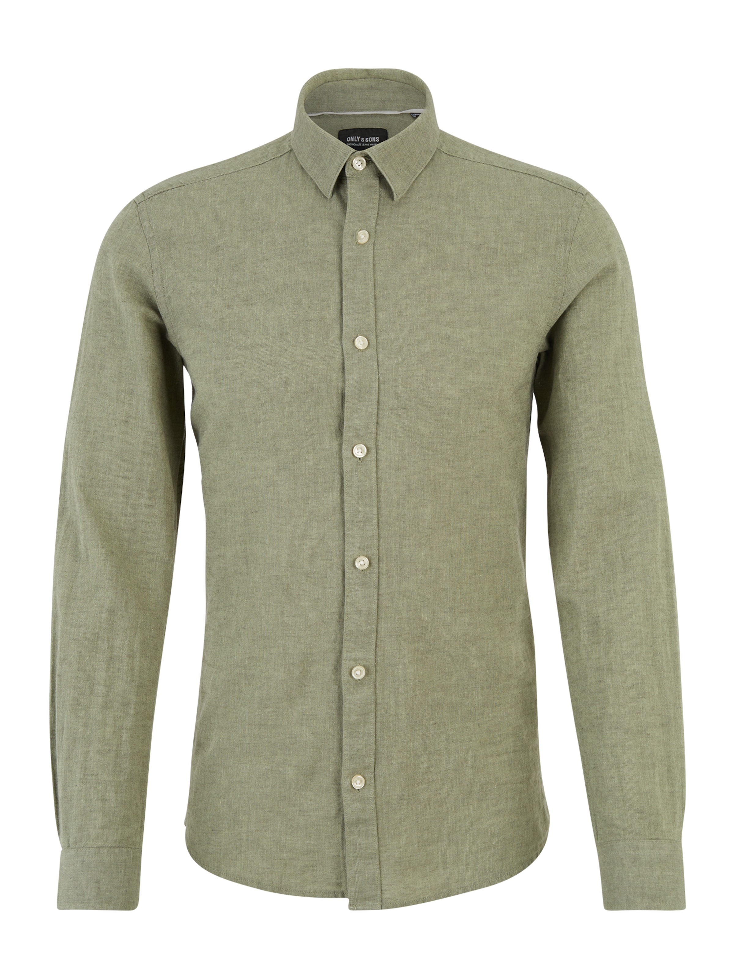 Chemise 'ONSCaiden' Only & Sons en vert : devant