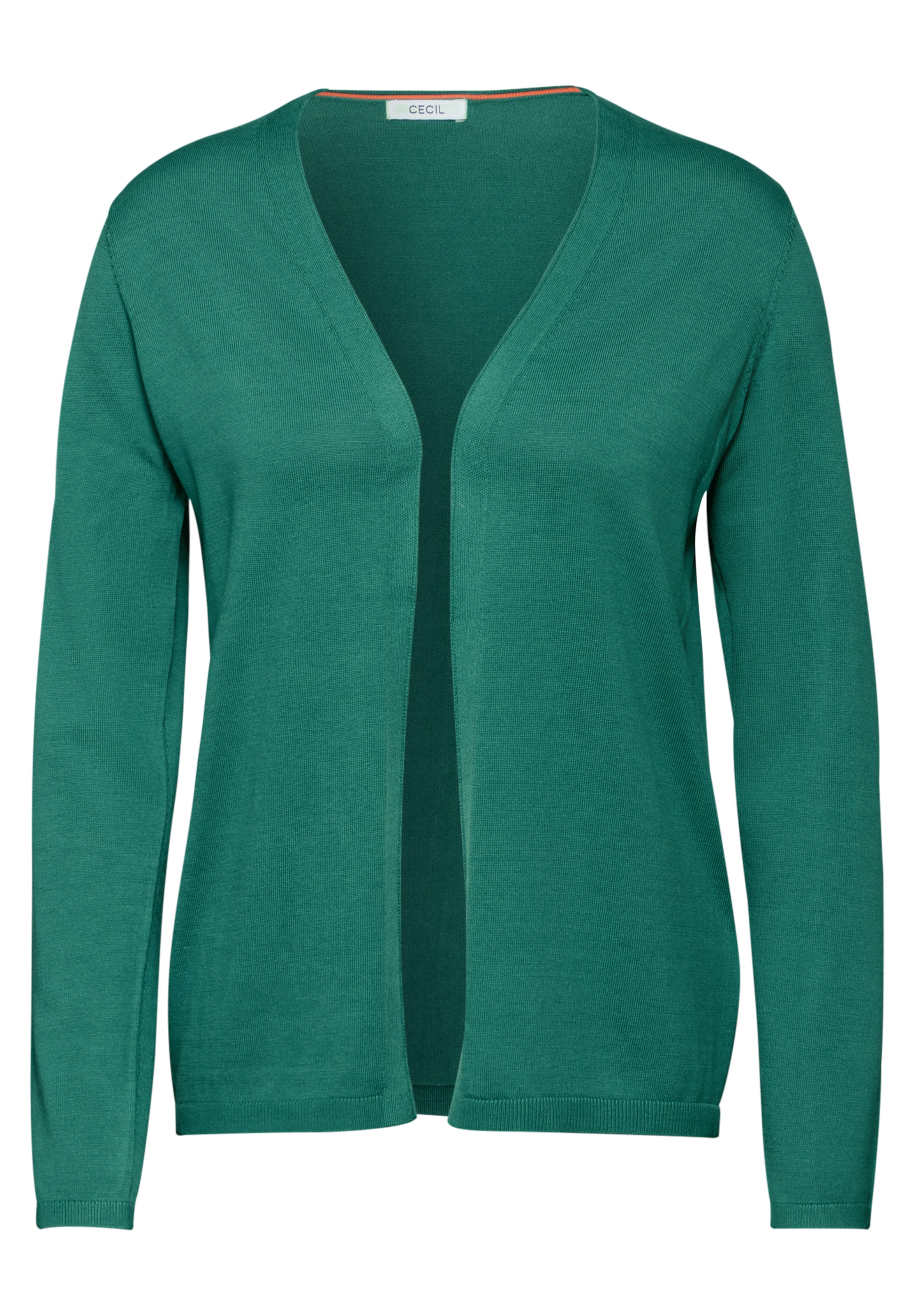 CECIL Strickjacke in Grün: Vorderseite