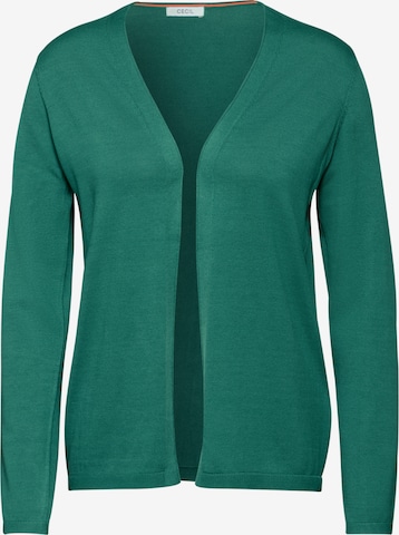 CECIL Strickjacke in Grün: Vorderseite