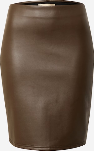 Peppercorn Skirt 'Linette' in Brown: front