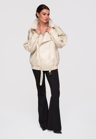 Ombre Tussenjas in Beige