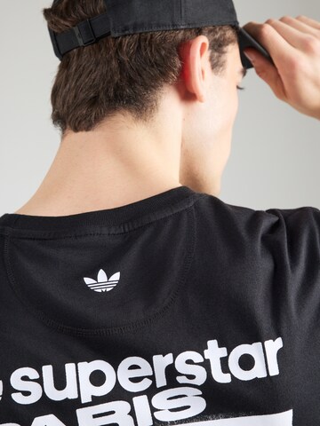 ADIDAS ORIGINALS Μπλουζάκι 'PARIS' σε μαύρο
