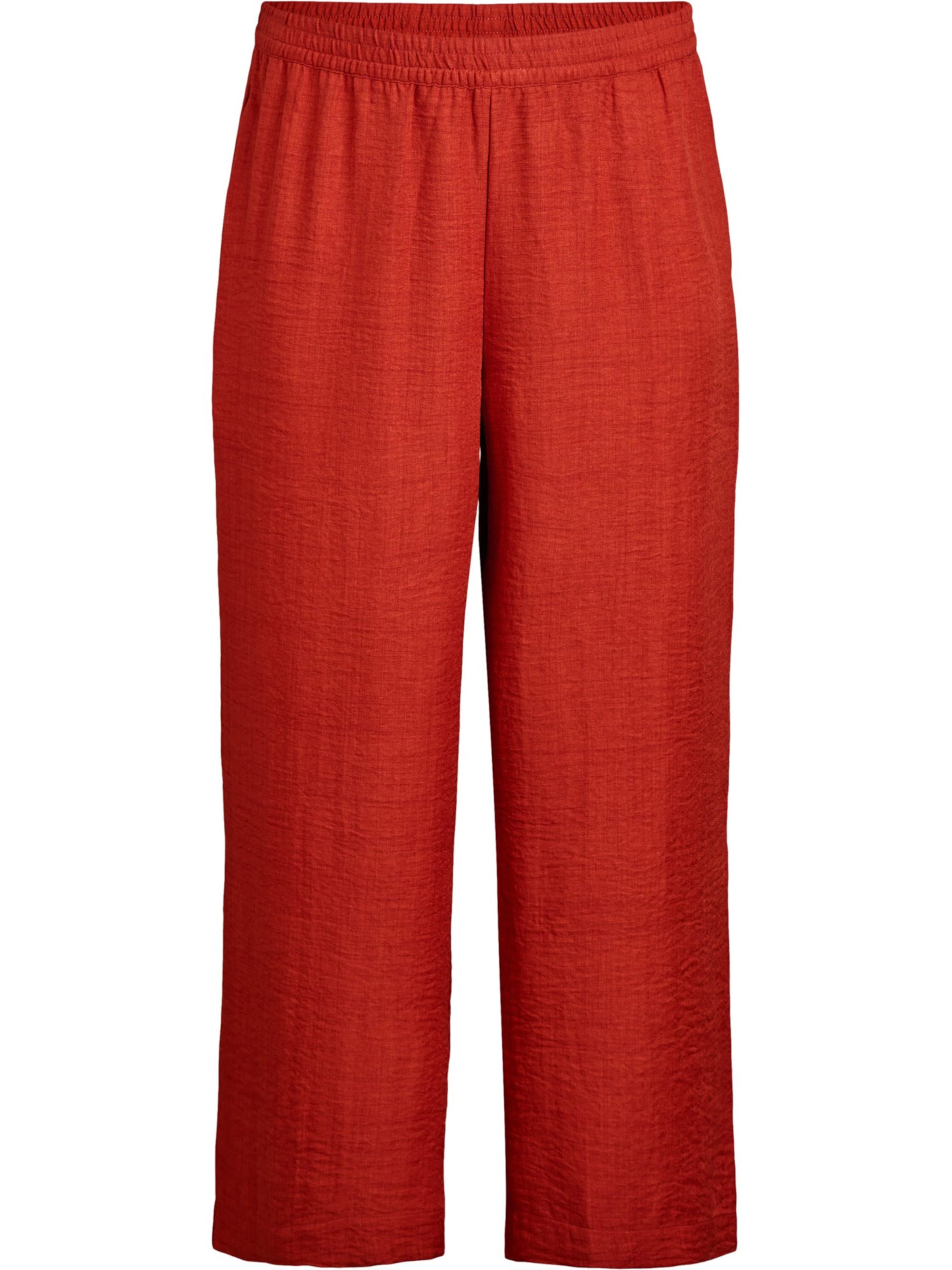 Loosefit Pantalon 'Caalabama' Zizzi en rouge : devant