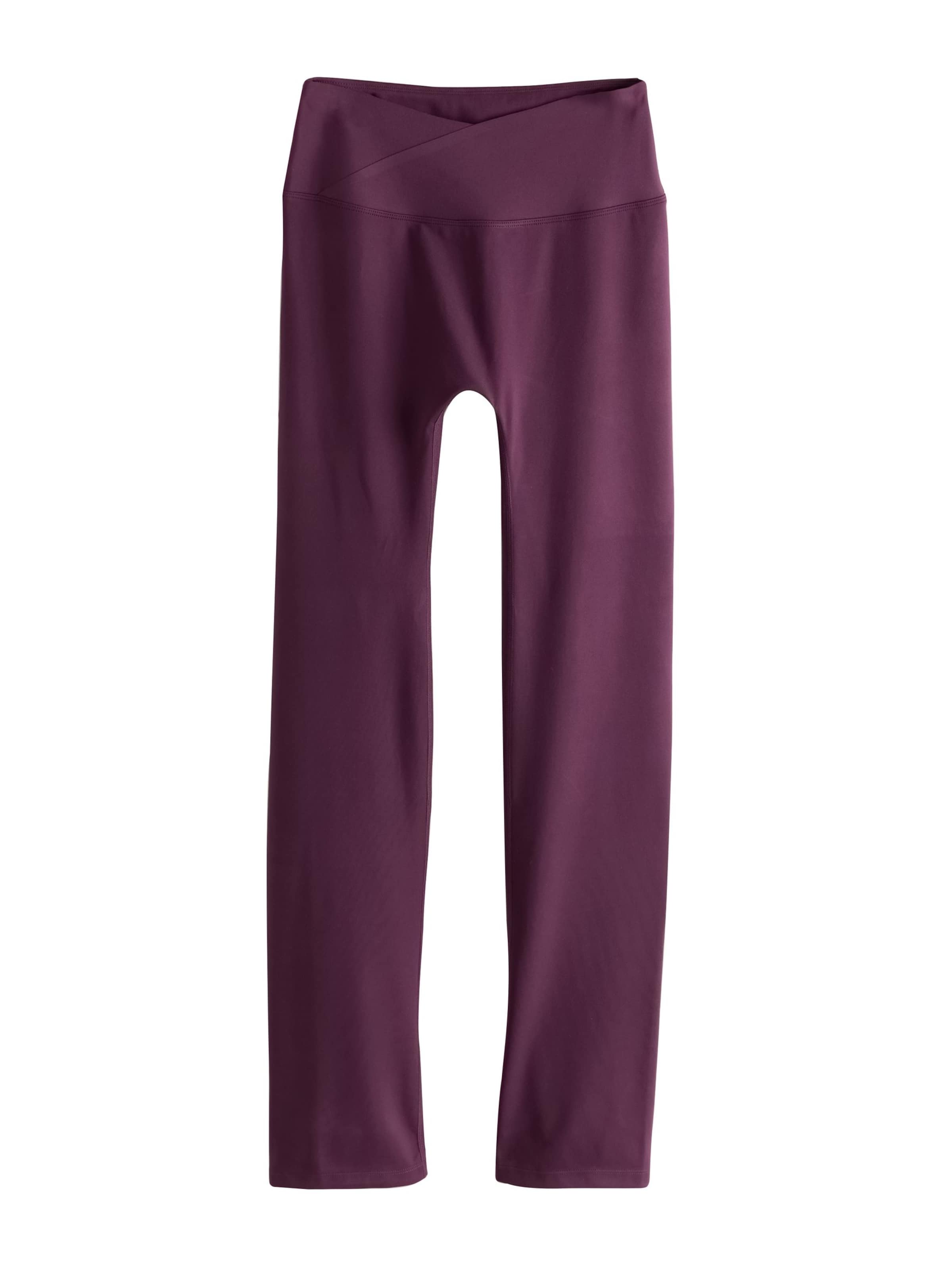 Next - Bootcut Leggings 'Ulitmate Comfort' em roxo: frente