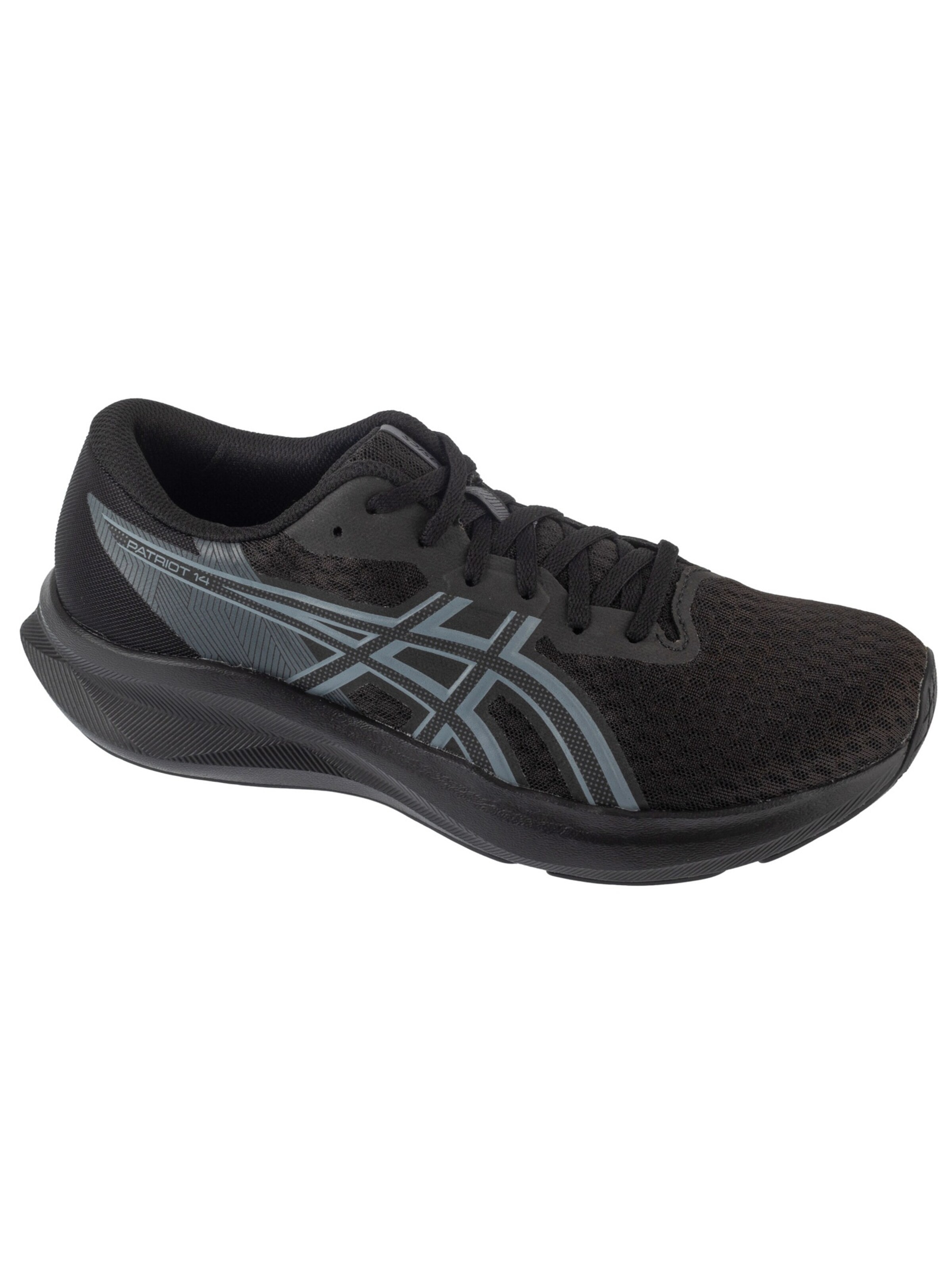 juoda ASICS Bėgimo batai 'Patriot 14': priekis
