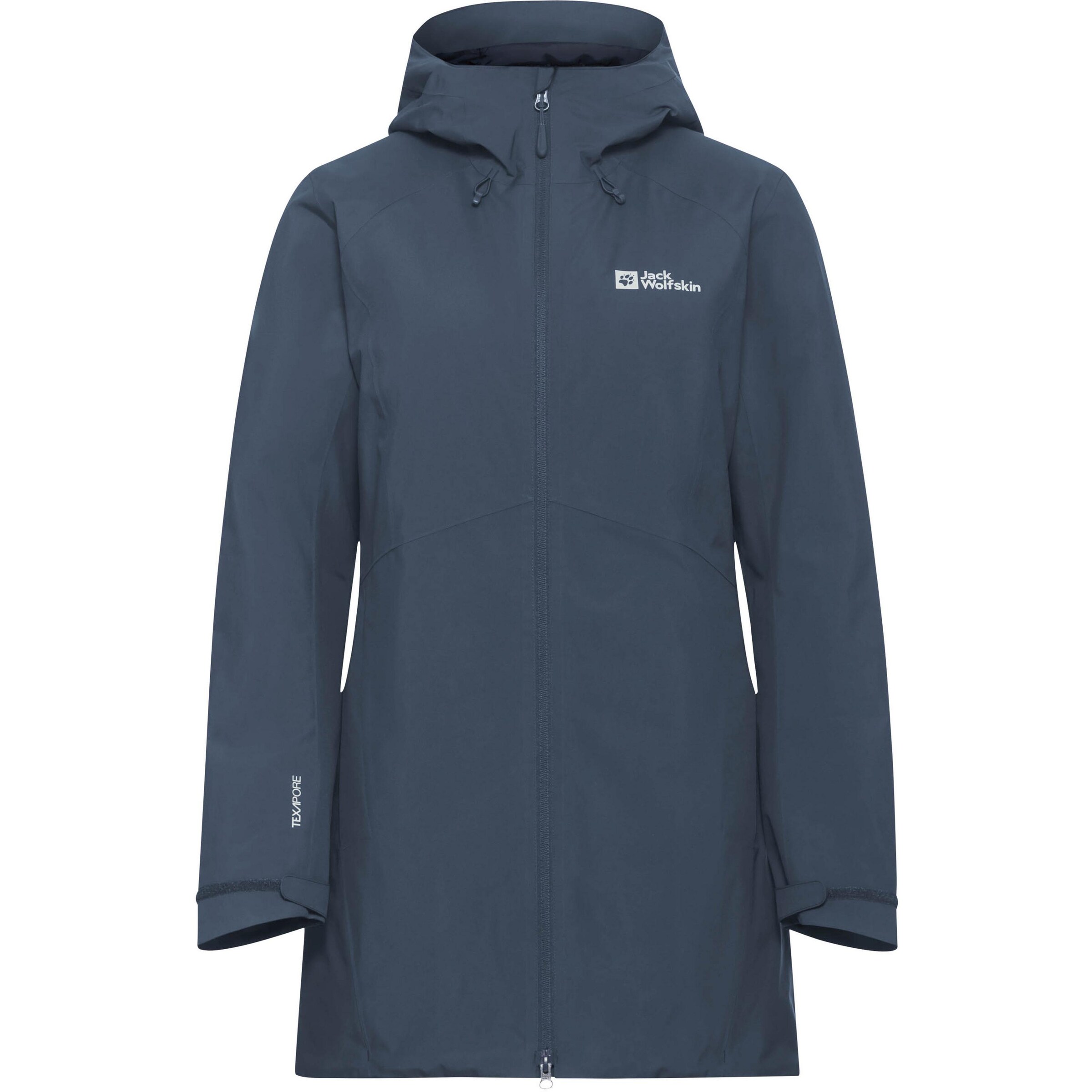 JACK WOLFSKIN Outdoor Jacket 'Heidelstein' in Blue: front