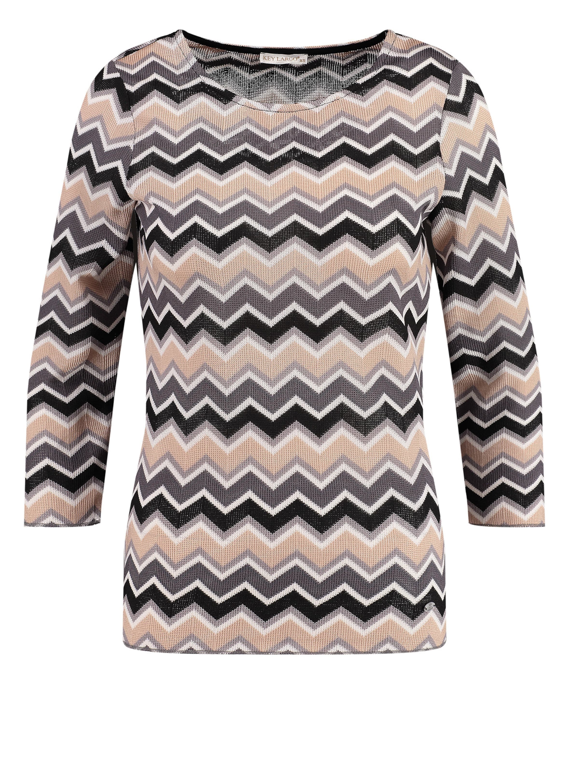 bēšs Key Largo T-Krekls 'WLS DONNA': no priekšpuses