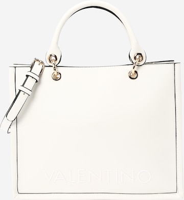 VALENTINO - Bolso de mano 'PIGALLE' en blanco: frente