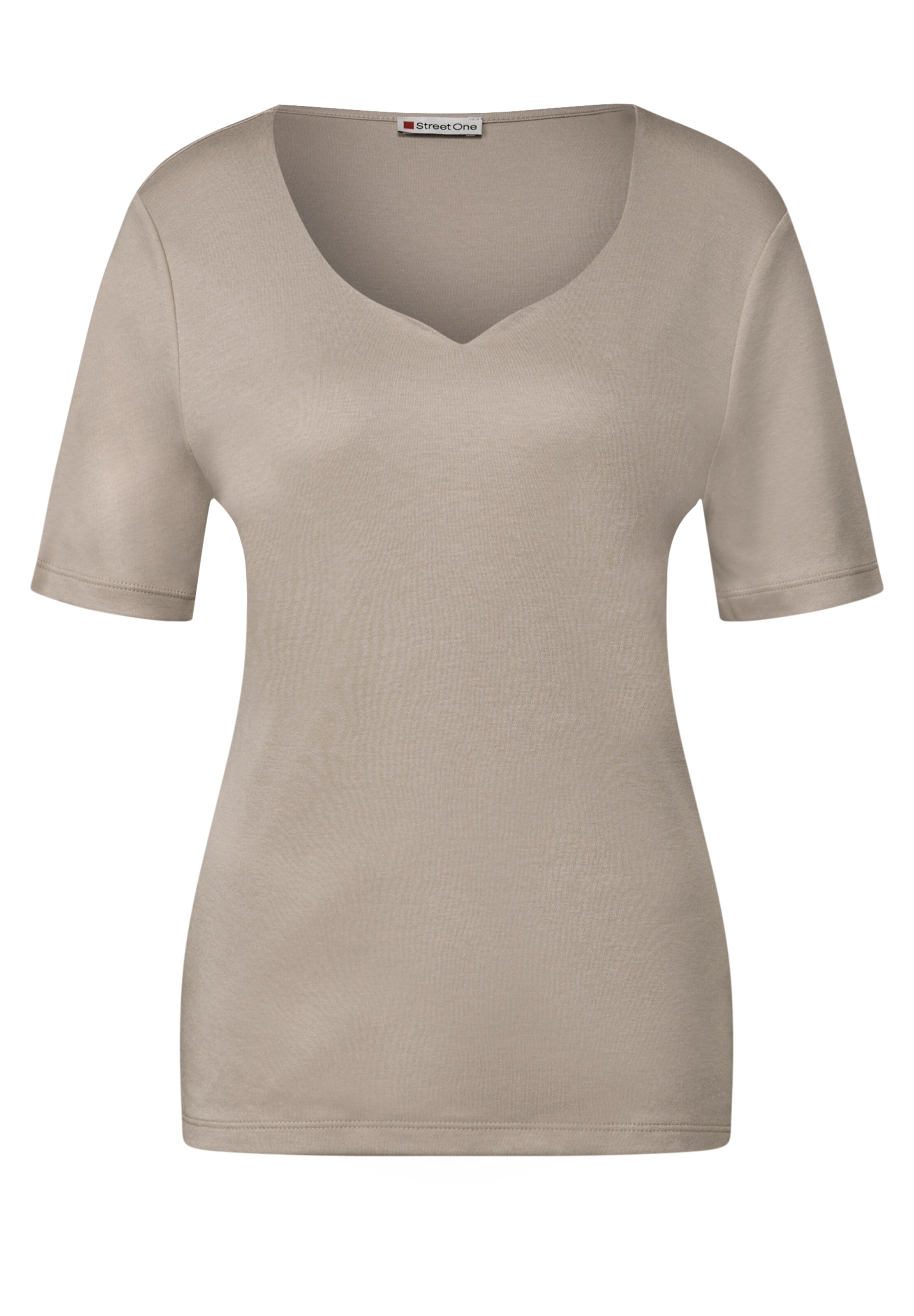 STREET ONE Shirt in Beige: front