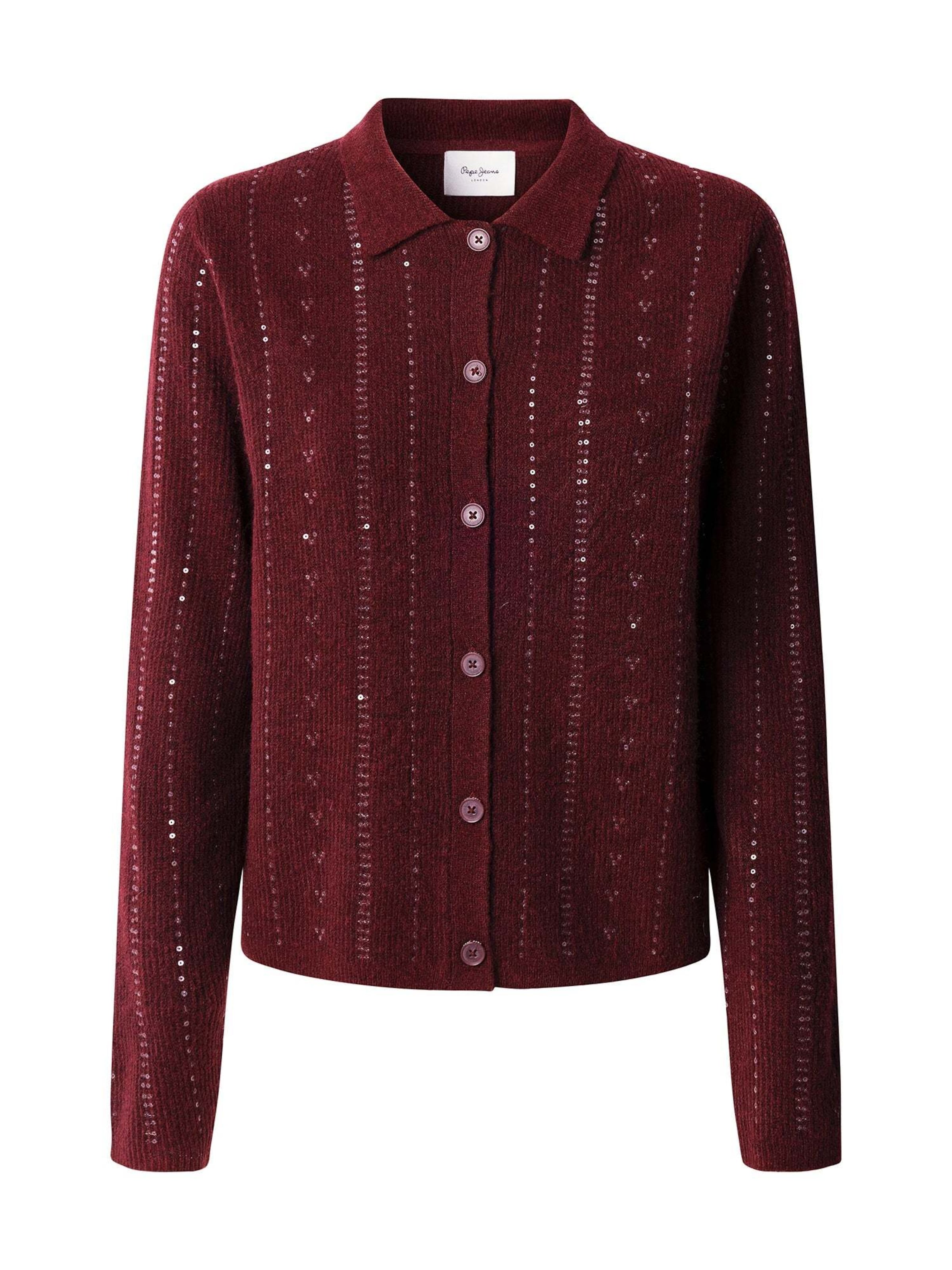 Giacchetta 'ELAINE' di Pepe Jeans in rosso: frontale