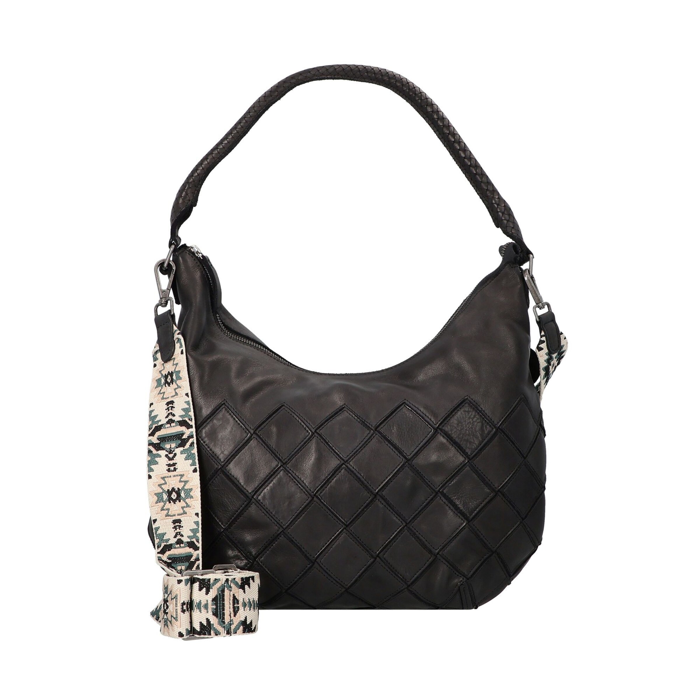 Borsa a spalla di Harbour 2nd in marrone: frontale