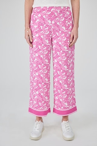 LIEBLINGSSTÜCK Wide leg Pants in Pink: front