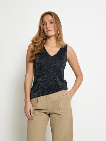 minus - Top 'Carli' en azul: frente