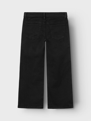 NAME IT Wide Leg Jeans 'ROSE' in Schwarz