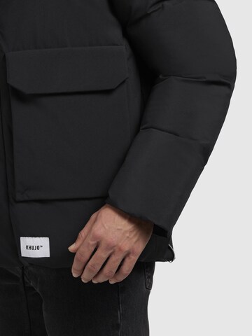 khujo Winter jacket 'Hinto2' in Black