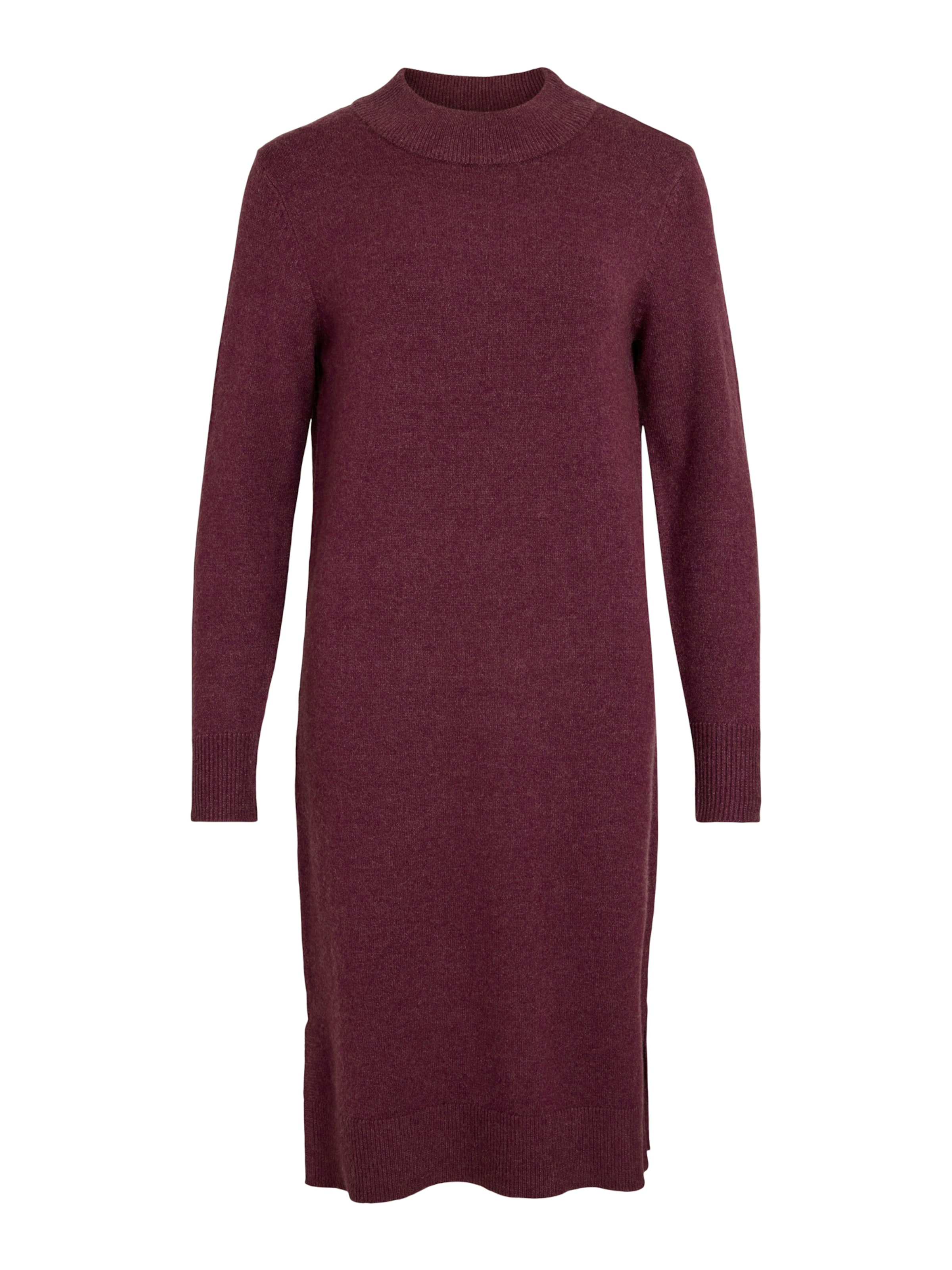 VILA Strikkjole 'VIRIL' i rød: forside