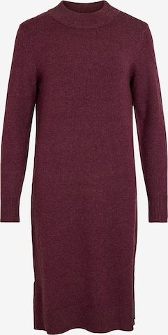 Robes en maille 'VIRIL' VILA en rouge : devant