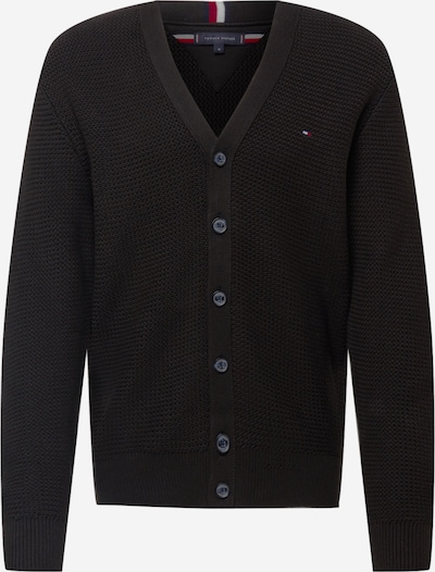 TOMMY HILFIGER Strickjacke in schwarz, Produktansicht