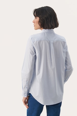 Part Two Blouse 'Elvina' in Blauw