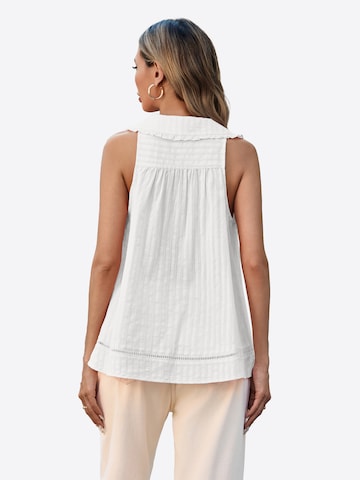 Imily Bela - Blusa en blanco