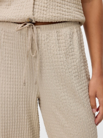 VERO MODA - Pierna ancha Pantalón 'VMLina' en beige
