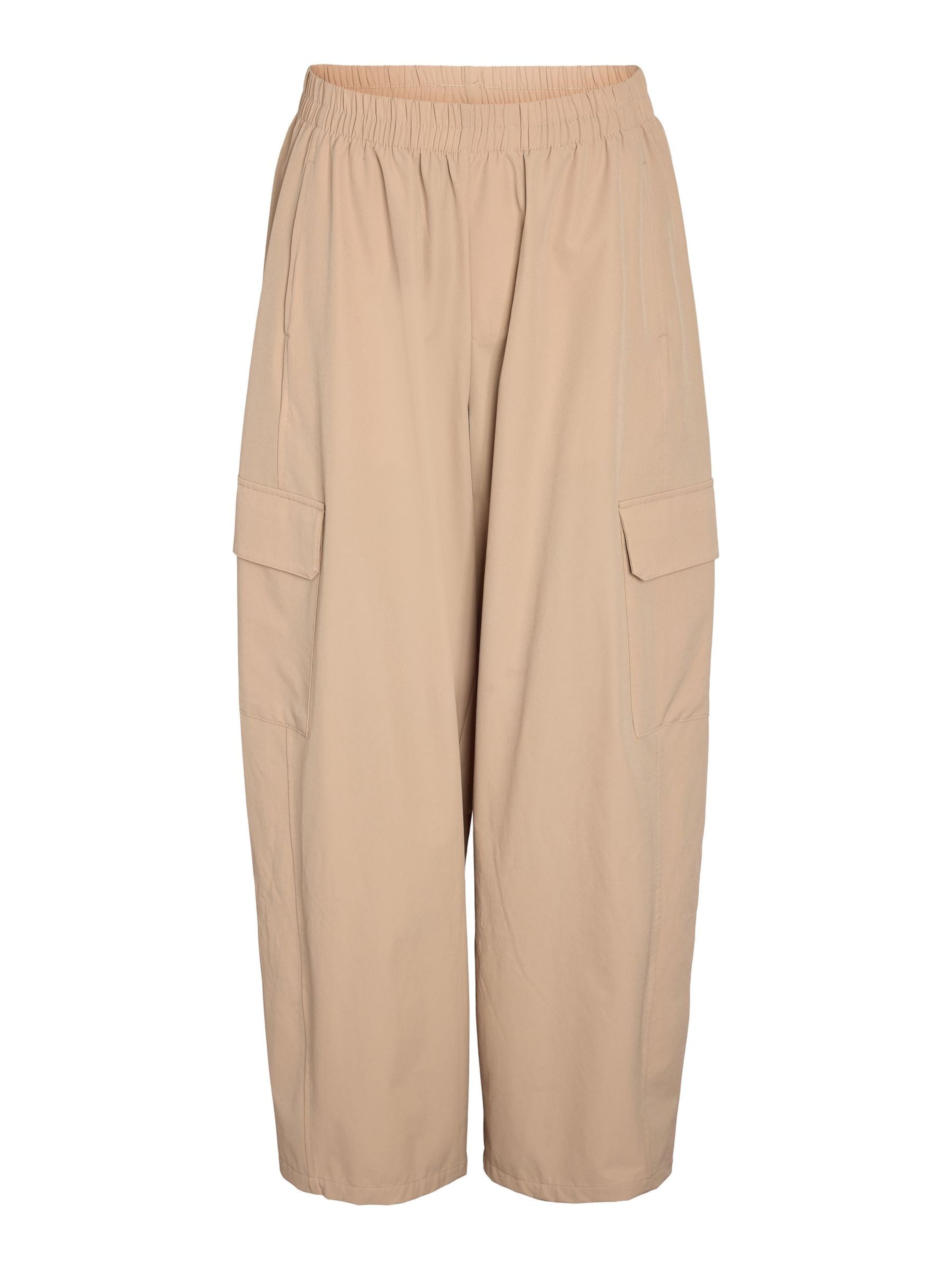 Noisy may Cargobroek 'NMKIRBY' in Beige: voorkant