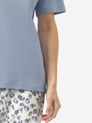 Mey Pyjama 'Wild Violets' in Blauw