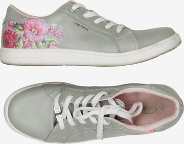 TOM TAILOR Sneaker 40 in Grün: Vorderseite