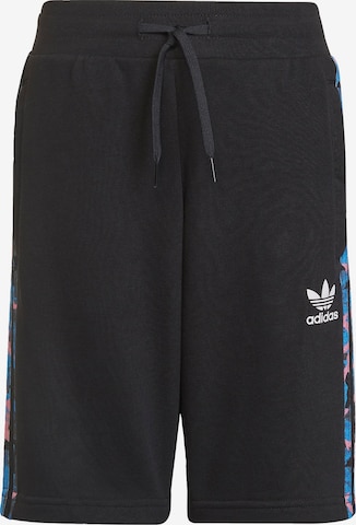 ADIDAS ORIGINALS Regular Pants 'Camo' in Black: front