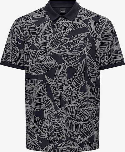 Marškinėliai 'VAIL' iš Only & Sons, spalva – tamsiai mėlyna / balta, Prekių apžvalga