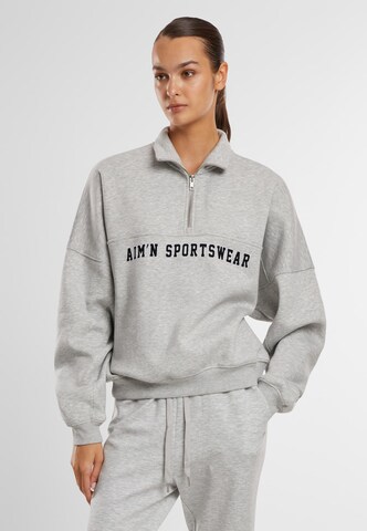 Aim'n Sports sweatshirt in Grey: front