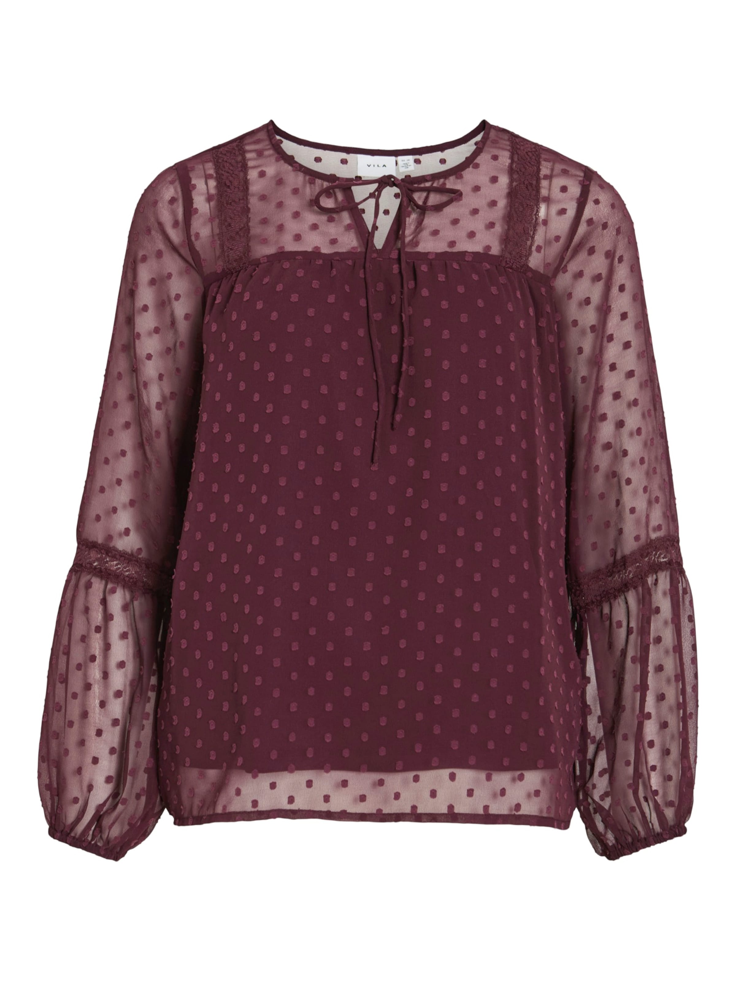 VILA Μπλούζα &#x27;VIEdee&#x27; σε κόκκινο: μπροστά