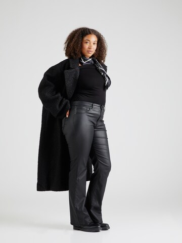 ONLY Carmakoma Boot cut Pants 'CARBlush' in Black