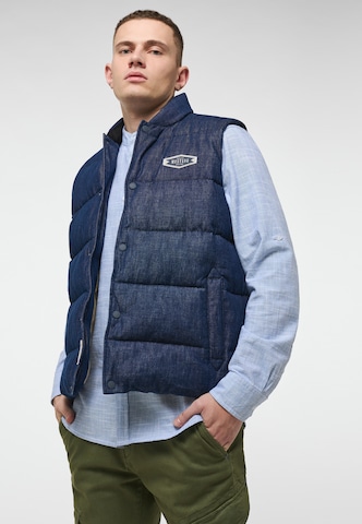 MUSTANG Vest in Blue: front